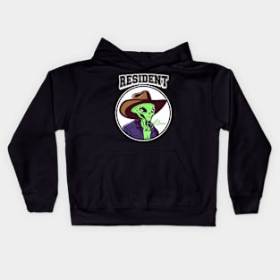 resident alien Kids Hoodie